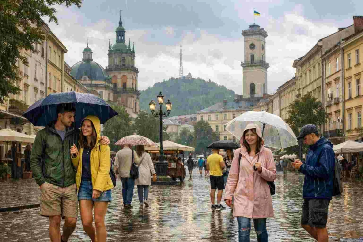 Прогноз погоди у Львові на 18 липня: дощі та теплі температури