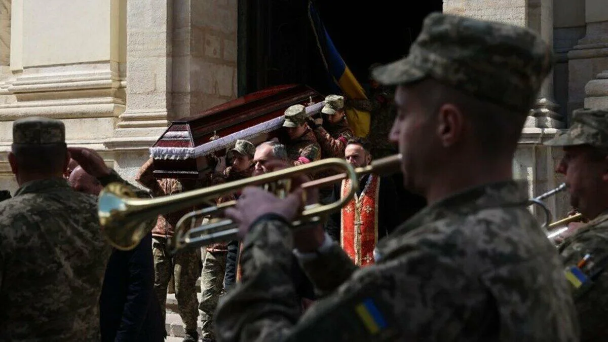 Львів прощається з героями: Саламаха, Юркевич та Цап