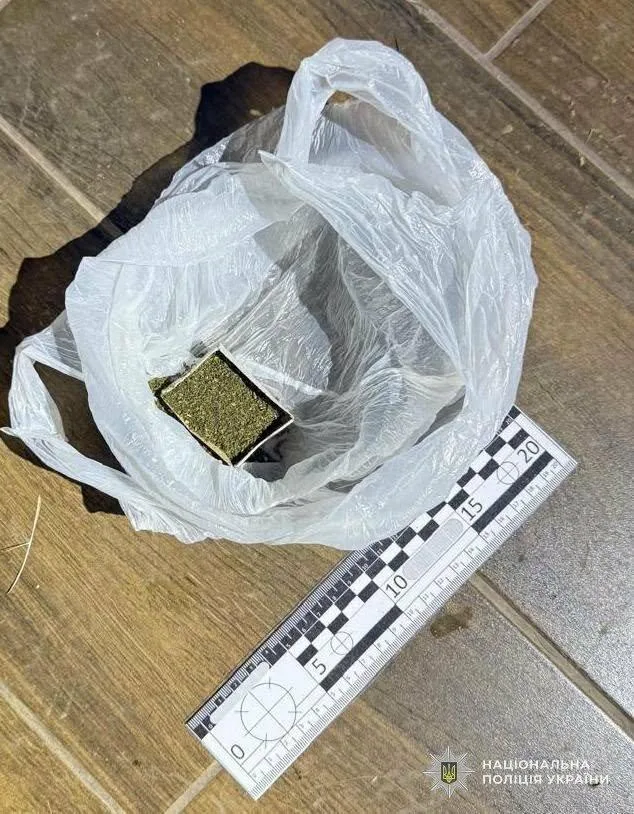 Львівщина: затримання торговця канабісом у Самбірському районі
