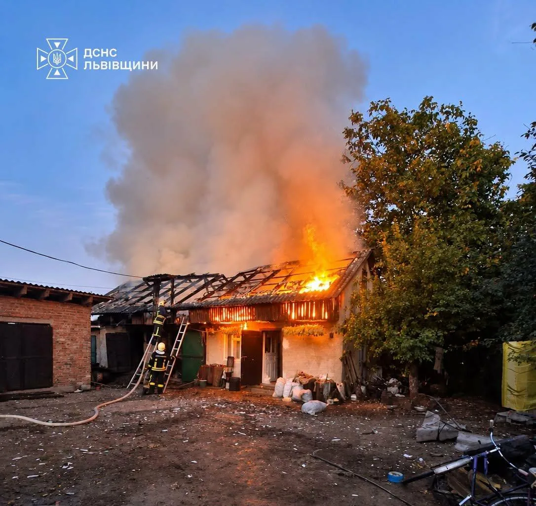 Пожежа на Львівщині: як рятувальники врятували тварин і зупинили вогонь