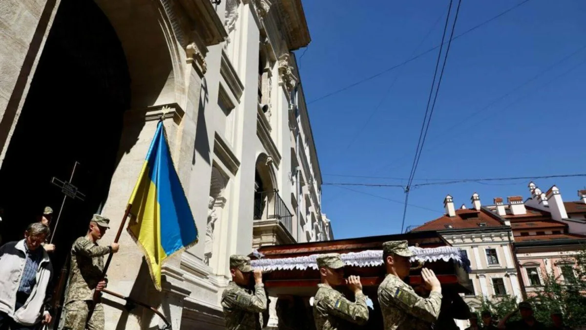 Прощання з героєм Тарасом Князем у Львові: церемонія та деталі