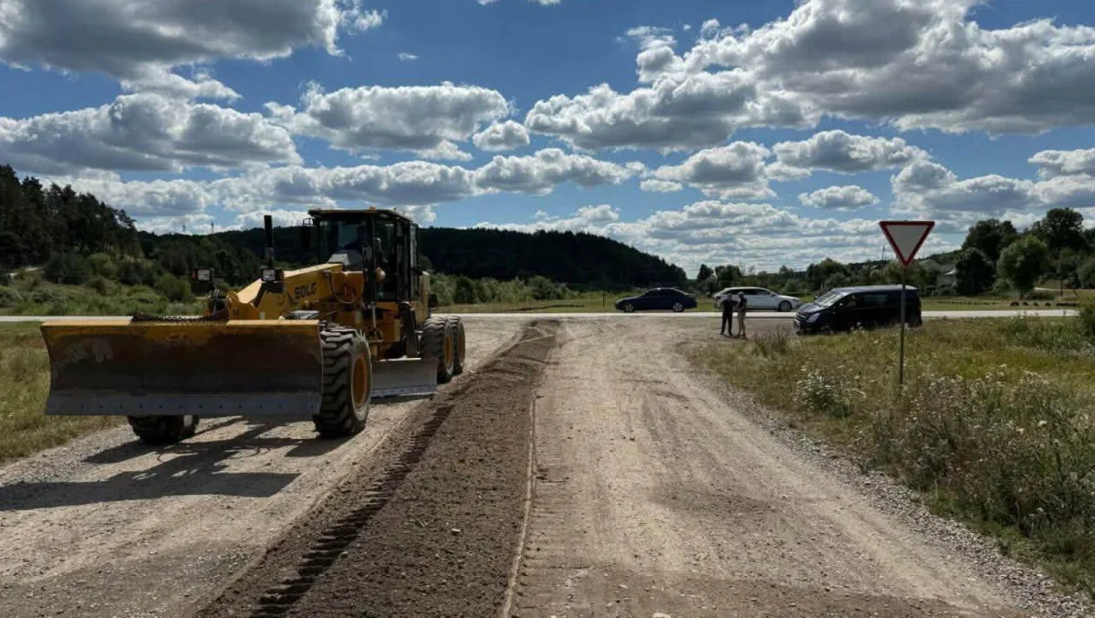 Ремонт дороги Красне – Чемеринці на Львівщині: як проходять роботи