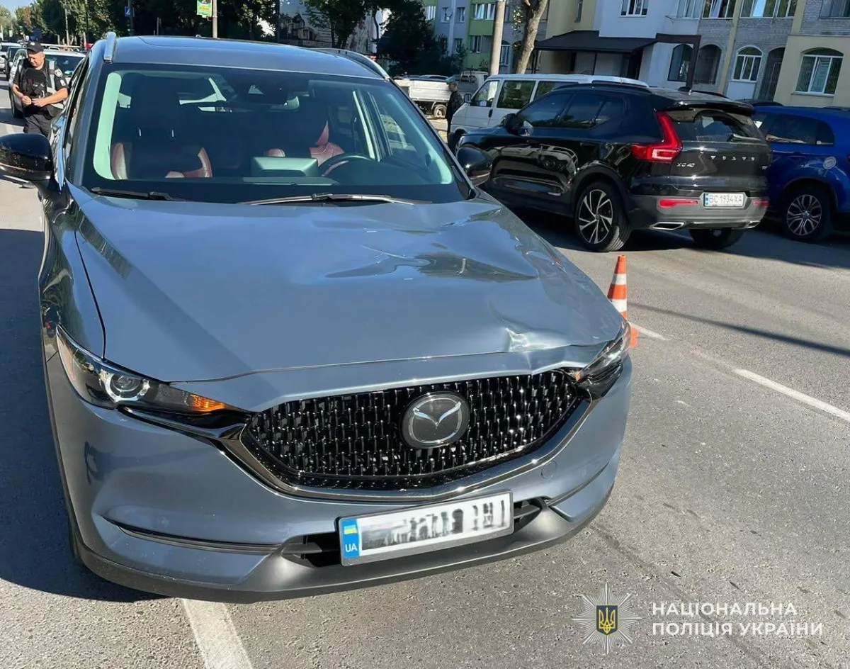 ДТП у Новояворівську: 73-річний пішохід під колесами Mazda